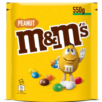 Buy onlineM&M's | Chocolat | Peanuts 550 gr from M&M's