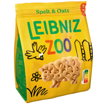 Buy onlineBahlsen | Leibniz | Biscuits | Zoo Spelled & Oats 125 gr from LEIBNIZ