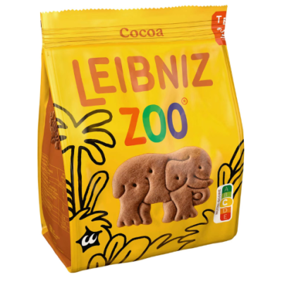 Buy onlineLeibniz | Cookies | Zoo Cocoa 125 gr from LEIBNIZ