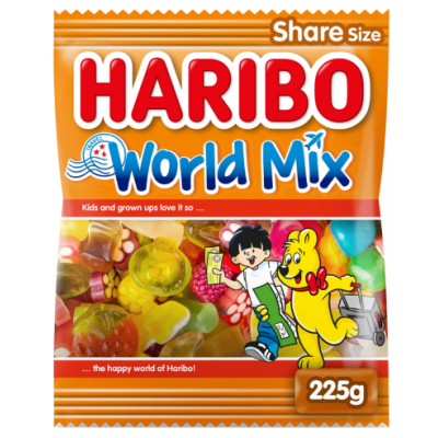 Buy onlineHaribo | Candy | World mix 225 gr from HARIBO