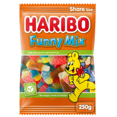 Buy onlineHaribo | Candy | Funny-mix 250 gr from HARIBO