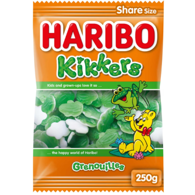 Buy onlineHaribo | Candy | Frogs 250g from HARIBO