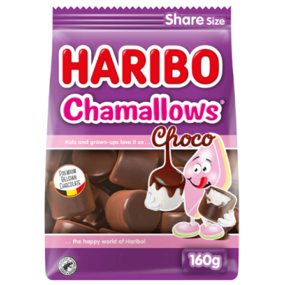 Buy onlineHaribo | Marshmallow |Chocolate 160 gr from HARIBO