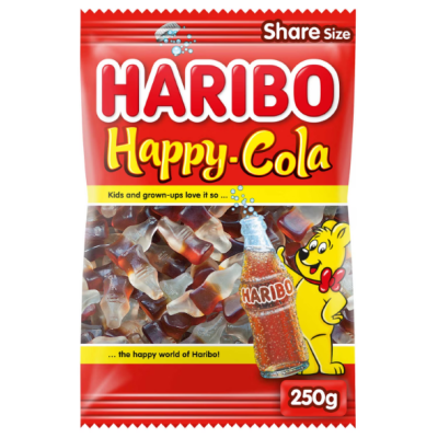 Buy onlineHaribo | Candy | Happy cola 250g from HARIBO
