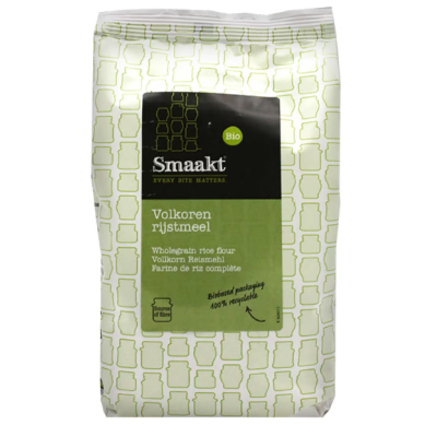 Buy onlineSmaakt | Brown rice flour | Organic 400g from SMAAKT