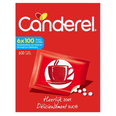 Buy onlineCanderel | Table. sweeteners|Refill| 6 x 100 pcs from CANDEREL