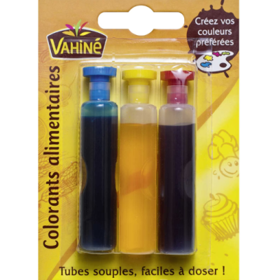 Buy onlineVahiné | Food colorings | Tubes 3 x 0.6 cl from VAHINE