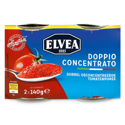 Buy onlineElvéa | Tomato concentrate | Double 2 x 140g from ELVEA