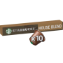 Buy onlineStarbucks | Coffee | House Blend | Capsules 57g from STARBUKS