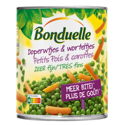 Buy onlineBonduelle | Peas-Carrots | Very fine 530 gr from BONDUELLE