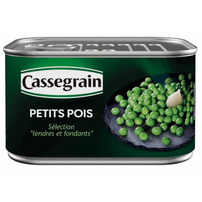 Buy onlineCassegrain | Peas|Spring mix|Steamed|Box 280 gr from CASSEGRAIN
