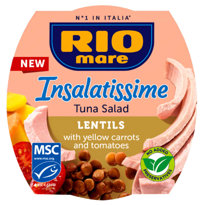 Buy onlineRio Mare | Tuna | Salad | Lentils 160g from RIO MARE