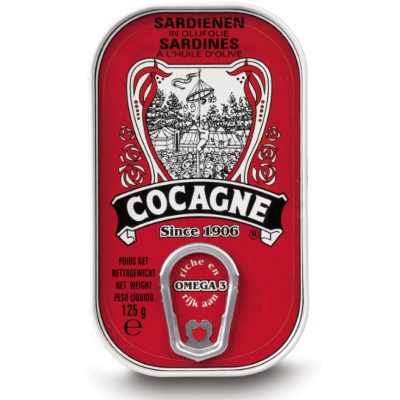 Buy onlineCocagne | Sardines | Olive oil 125g from COCAGNE