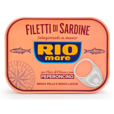 Buy onlineRio Mare | Sardines | Chili Olive Oil 80 gr from RIO MARE
