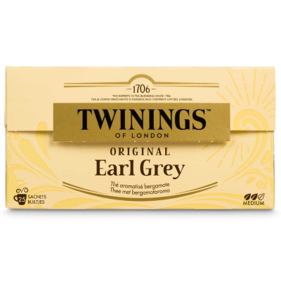 Buy onlineTwinings | Thé | Earl grey | Sachets 25 x 2 gr from TWININGS