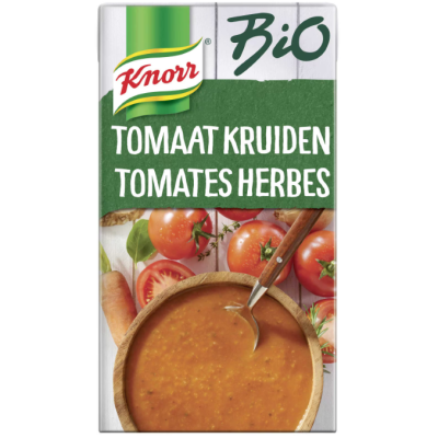 Buy onlineKnorr | Organic Soup | Tomatoes with Herbs | 1L | Organic 1 liter from KNORR