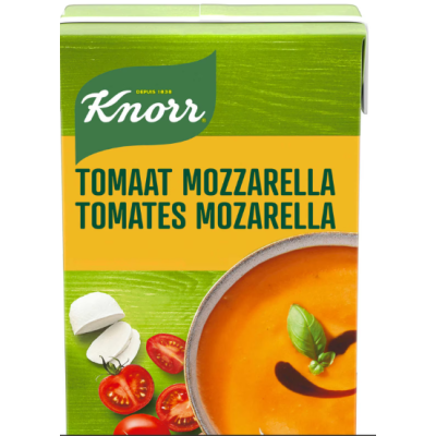 Buy onlineKnorr Sensations Soup | Tomatoes, mozzarella and basil | 1 L 1 l from KNORR