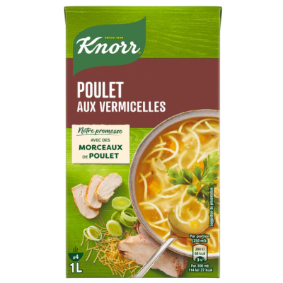 Buy onlineKnorr | Grootmoeders Geheim | Soup | Vermicelli chicken | 1L 1L from KNORR
