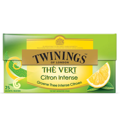 Buy onlineTwinings | Tea | Green | Lemon | Bags 25 x 2 g from TWININGS