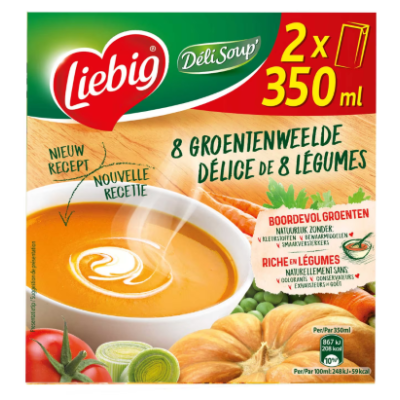 Buy onlineliebig | Soup | Vegetables 2 x 35 cl from LIEBIG