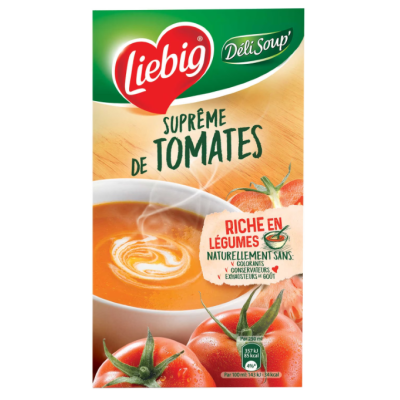 Buy onlineLiebig | DeliSoup' | Soup | Supreme Tomatoes 1 l from LIEBIG