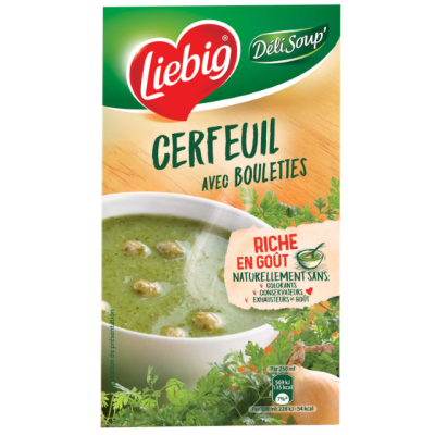 Buy onlineLiebig | DeliSoup' | Soup | Chervil-Meatballs 1 l from LIEBIG