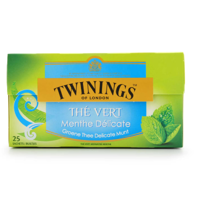 Buy onlineTwinings | Tea | Green | Mint | Bags 25 x 1.52 g from TWININGS