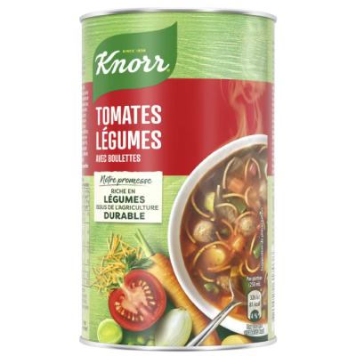 Buy onlineKnorr | Soup Can | Vegetable tomatoes 51.5 cl from KNORR