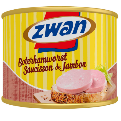 Buy onlineZwan | Zwan | Ham sausage | Charcuterie | Canned meat | 205g 205g from ZWAN