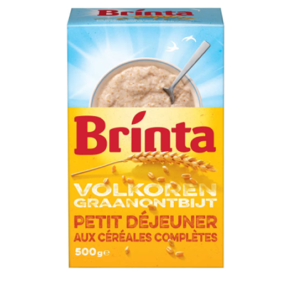 Buy onlineBrinta - Cereals - Whole wheat 500g from BRINTA