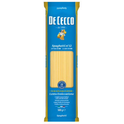 Buy onlineDe Cecco | Pâtes | Spaghetti n.12 500 gr from DE CECCO