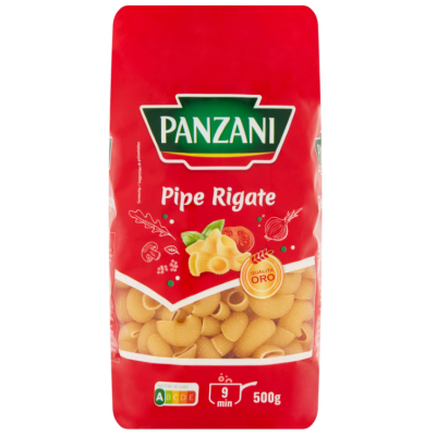 Buy onlinePanzani | Pasta | Pipe Rigate Zero Pesticide Residue 500 gr from PANZANI