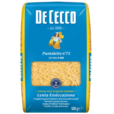 Buy onlineDe Cecco | Pasta | Puntalette n.73 500 gr from DE CECCO