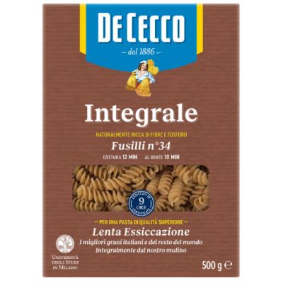 Buy onlineDe Cecco | Pasta | Fusilli | Full 500g from DE CECCO