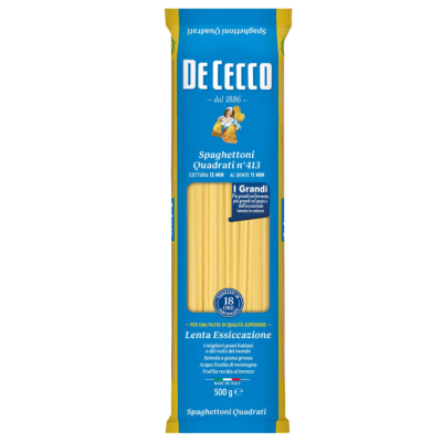 Buy onlineDe Cecco | Pasta | Spaghettoni | Quadrati 500 gr from DE CECCO