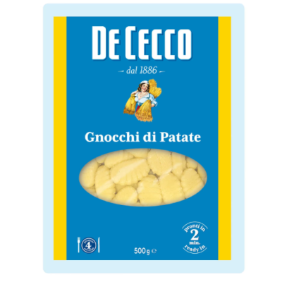 Buy onlineDe Cecco | Gnocchi | Di Patate 500 gr from DE CECCO