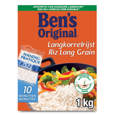 Buy onlineBen’s Original | Rice | Long grain | 10 mins 8 x 125g from Ben’s Original