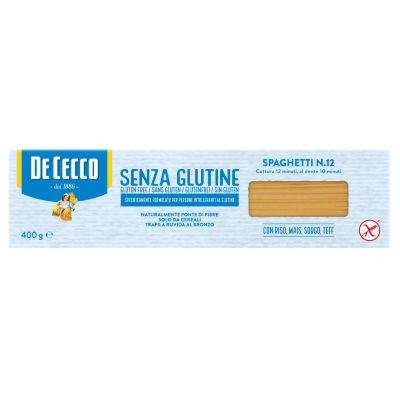 Buy onlineDe Cecco | Pasta | Spaghetti | Gluten free 400g from DE CECCO