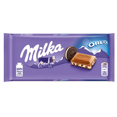 Buy onlineMilka | Chocolate | Oreo | Tablet 100 g from MILKA