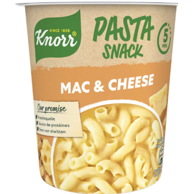 Buy onlineKnorr | Pasta snacks | jar | Mac Cheese 62g from KNORR