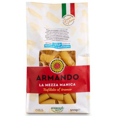 Buy onlineArmando | Pasta | Italian | Mezza manica 500g from ARMANDO