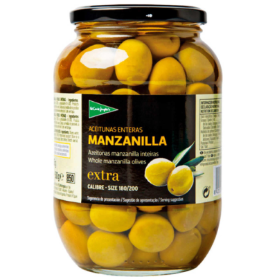 Buy onlineEl Corte Ingles | Olives | Manzanilla 500 gr from EL CORTE INGLES