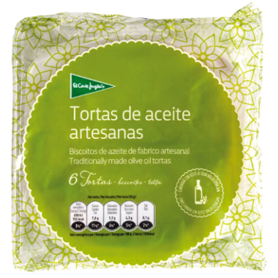 Buy onlineEl Corte Ingles | Cakes | Olive oil 180 g from EL CORTE INGLES