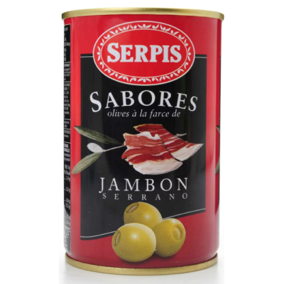 Buy onlineSerpis | Olives | Green | Serrano 300g from SERPIS