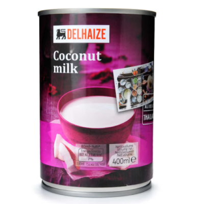 Buy onlineDelhaize | Coconut milk 40 cl from DELHAIZE