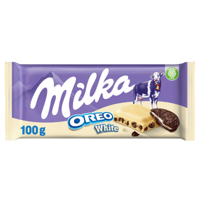 Buy onlineMilka | Chocolate | White Oreo 100g from MILKA