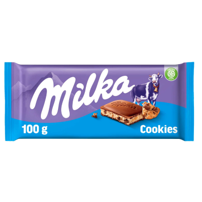 Buy onlineMilka | Chocolate | Tablet Cookies 100 gr from MILKA