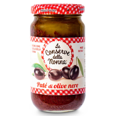 Buy onlineLe Conserve Della Nonna | Tapenade | Black Olives 190 gr from LE CONSERVE DELLA MONNA