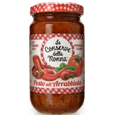 Buy onlineLe Conserve Della Nonna | Sauce | Pesto | Tomatoes | Pepper 190 g from LE CONSERVE DELLA MONNA