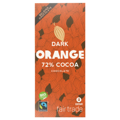 Buy onlineOxfam | Chocolate | Black Orange | fairtrade/organic 100g from OXFAM FAIR TRADE